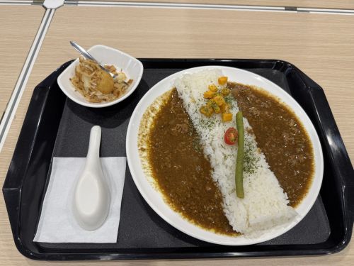 基隆の焼肉店「狸小路」のカレーライス・１６９元（約８３９円）