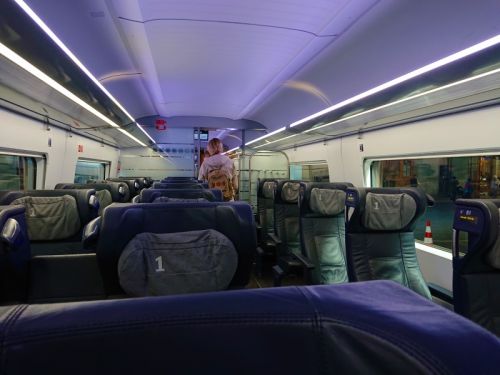 遅延さえなければ、ドイツ鉄道は快適な列車なのですが…