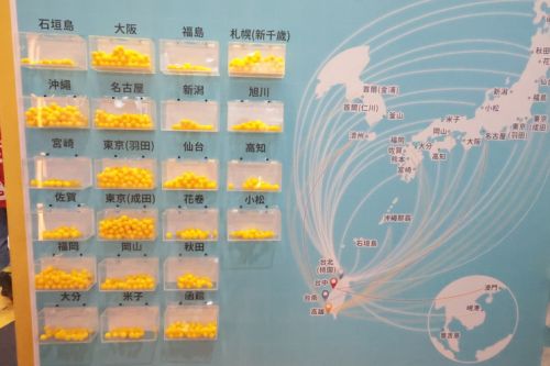 タイガーエア台湾のブースより